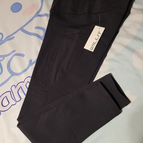 Willit women's high rise fleece lined leggings  xs new with tag - Picture 7 of 9